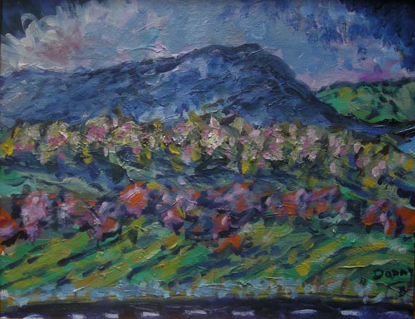 Massanutten Mountain from Route 81